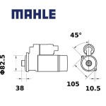 Startér MAHLE 12V 3.2kW