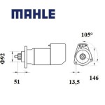 Startér MAHLE 12V 3.6kW