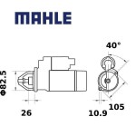 Startér MAHLE 12V 3.2kW