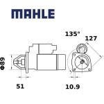 Startér MAHLE 12V 3.2kW