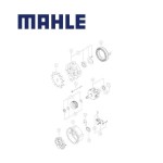 Alternátor MAHLE 28V 55A