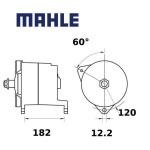 Alternátor MAHLE 28.5V 140A