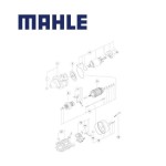 Startér MAHLE 12V 3.7 Kw