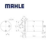 Electrický motor MAHLE 12V 0.8kW