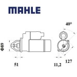 Startér MAHLE 12V 4,0kW