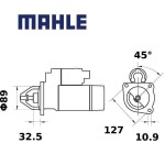 Startér MAHLE 12V 4.2kW